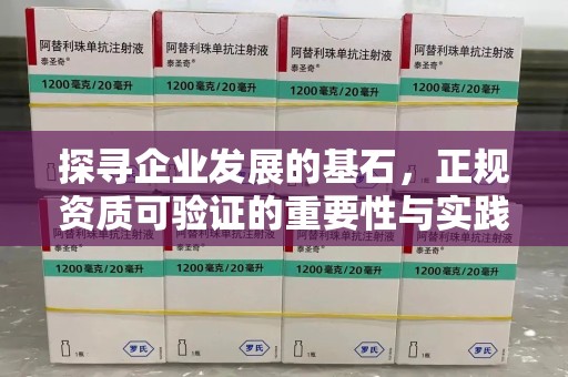 沧州探寻企业发展的基石，正规资质可验证的重要性与实践